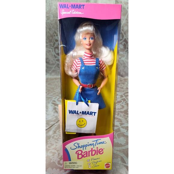 1997 Walmart Special Edition Shopping Time Barbie MATTEL NIB - Picture 1 of 6